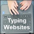 typing on a keyboard