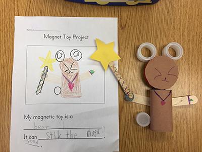 kindergarten-project-magnetic-toy-bear
